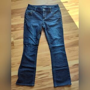 Maurices Dark Blue Flare Jeans